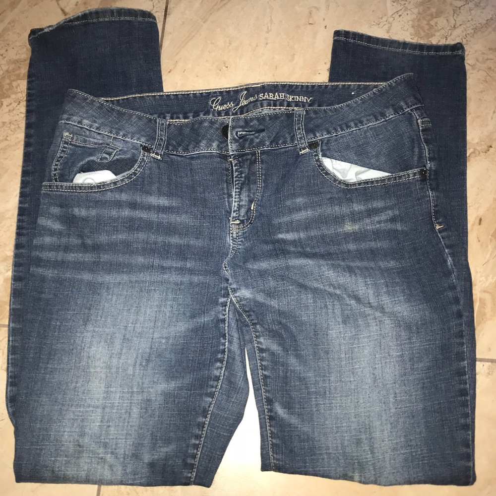 Guess Jeans blue skinny jeans